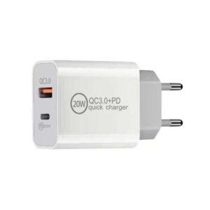 20W USB / USB-C oplader med Quick Charge - Pro Charge