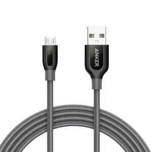 Anker Powerline+ Micro USB kabel 1,8 m, Grå