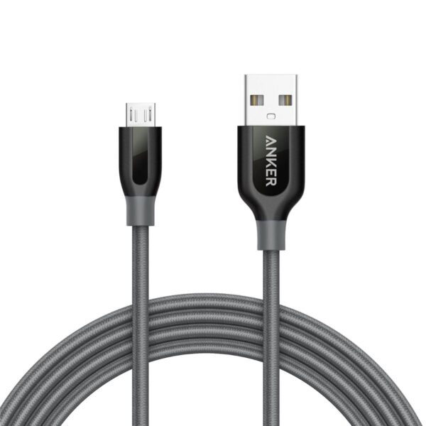 Anker Powerline+ Micro USB kabel 1,8 m, Grå