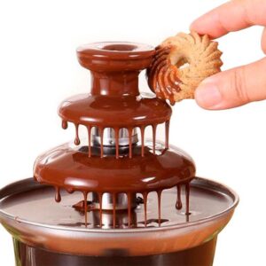 Chokoladefontæne 3-lag til 500 gram smeltet chokolade
