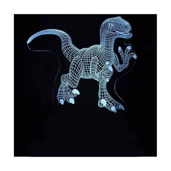 Dinosaur Lampe 3D