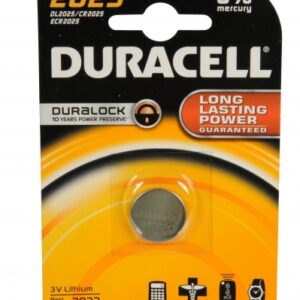 Duracell CR2025 batteri, Long Power Lasting, 3V Lithium