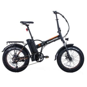 El-Cykel Urbanglide C7 - Sort