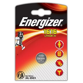 Energizer Lithium CR1616 batteri