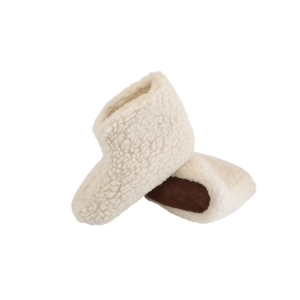 Fluffy Uldstøvle (100% ren uld) - Model Hvid - Dansk Design fra SHUS