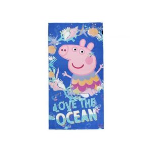 Gurli Gris strandhåndklæde marineblå