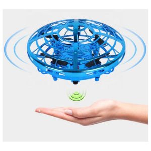 Håndstyret ufo drone - blå