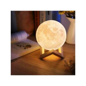Måne Lampe med fjernbetjening - 10 cm