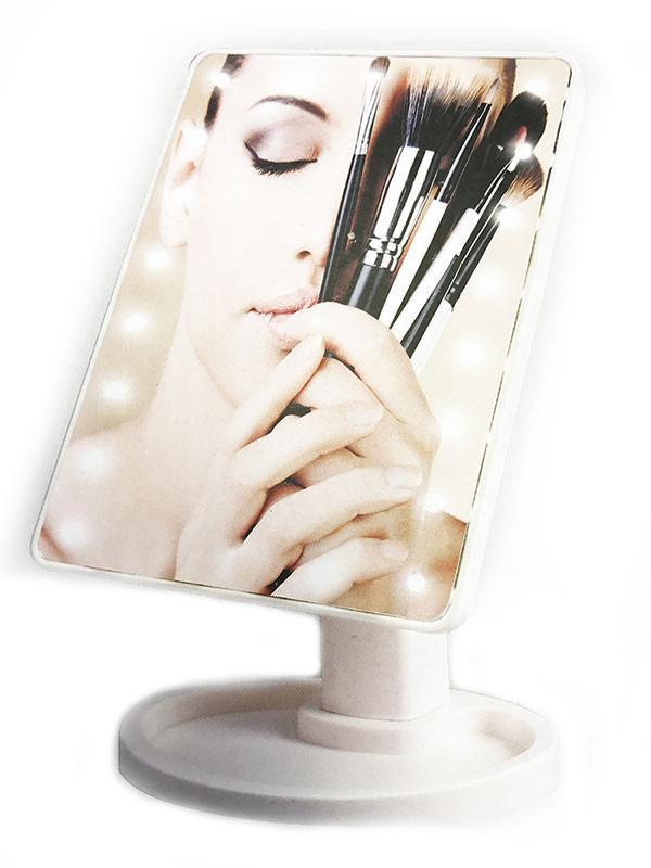 Make-Up Spejl m/LED lys og Touch Screen (flere farver)