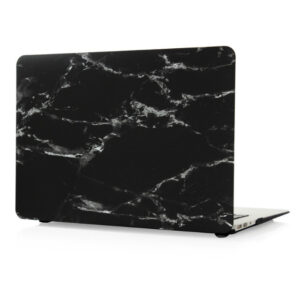Marble cover for Macbook air 11.6'', hvid, sort eller grå/guld sort/hvid