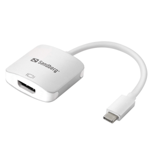 Sandberg USB-C to HDMI Link, Hvid