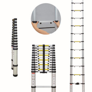 Teleskopstige 3,2 - 2,9 - 2,6 eller 2 meter