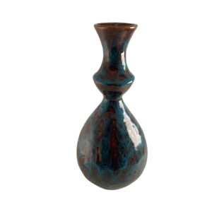 Unika Vase fra Sia - blå/grøn 36 cm.
