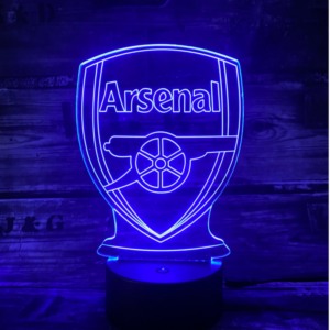 Arsenal 3D lampe - Lampen til enhver Arsenal fan