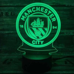 Manchester City 3D lampe