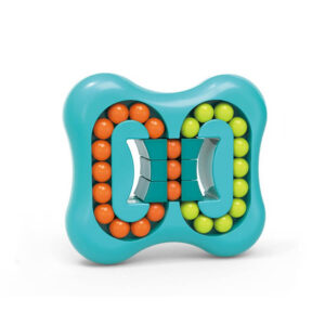 Fidget toys - Puzzle Beads, blå, firkantet