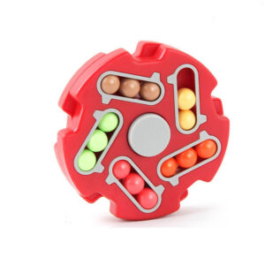 Fidget toys - Puzzle Beads, rød, rund