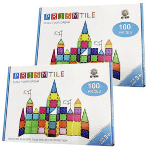 Magnetic Tiles 200 stk (100+100)