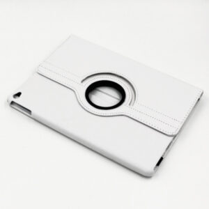 SERO Rotating PU læder cover for iPad mini 1/2/3, Hvid