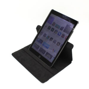 SERO Rotating PU læder cover for iPad mini 1/2/3, Sort