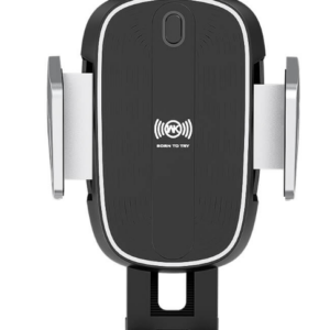 SERO trådløs oplader og bilholder til smartphones, 10W, sort/sølv