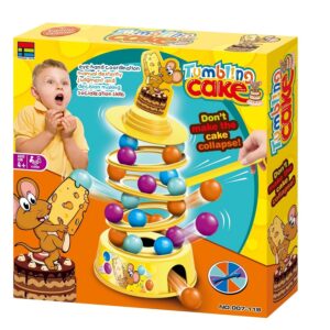 Tumbling cake - balance spil for hele familien