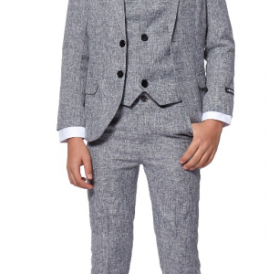 Suitmeister Boys 20's Gangster Grey XL
