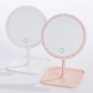 LED makeup spejl - Hvid