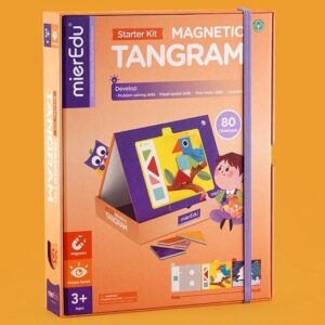 Magnet bog fra mierEdu - Tangram, start-sæt