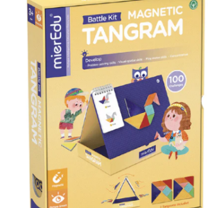 Magnetisk Tangram fra mieredu - Duel sæt