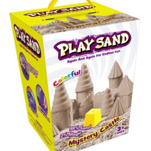 Kinetic Sand, Det mystiske sandslot, 908 g (4 farver)