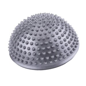 Balance pindsvin med massageknopper, 16 cm, grå